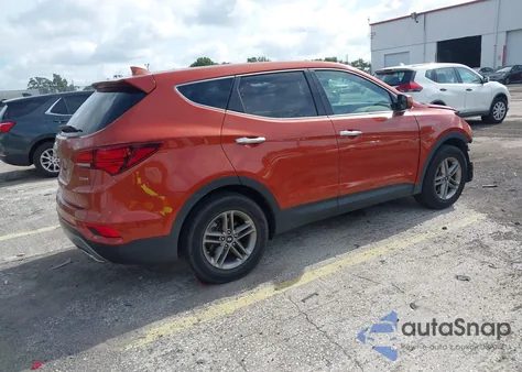 2017 Hyundai Santa Fe Sport 2.4L из США, поврежденный, VIN 5XYZT3LB3HG437686